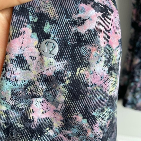 Lululemon Fast & Free Crop Dappled Daze Multi - Picture 5 of 6